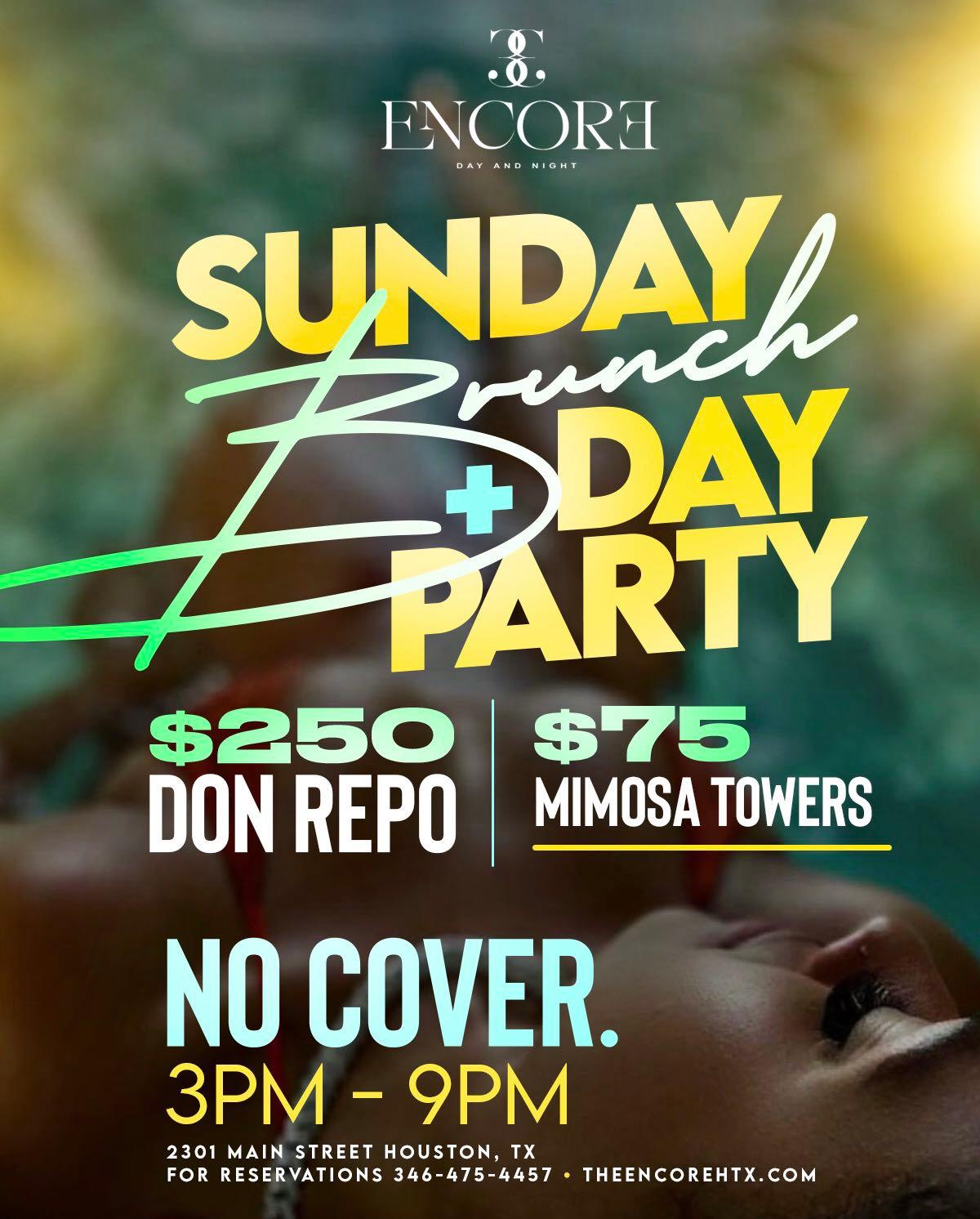 Sunday Brunch + Day Party☀️ flyer