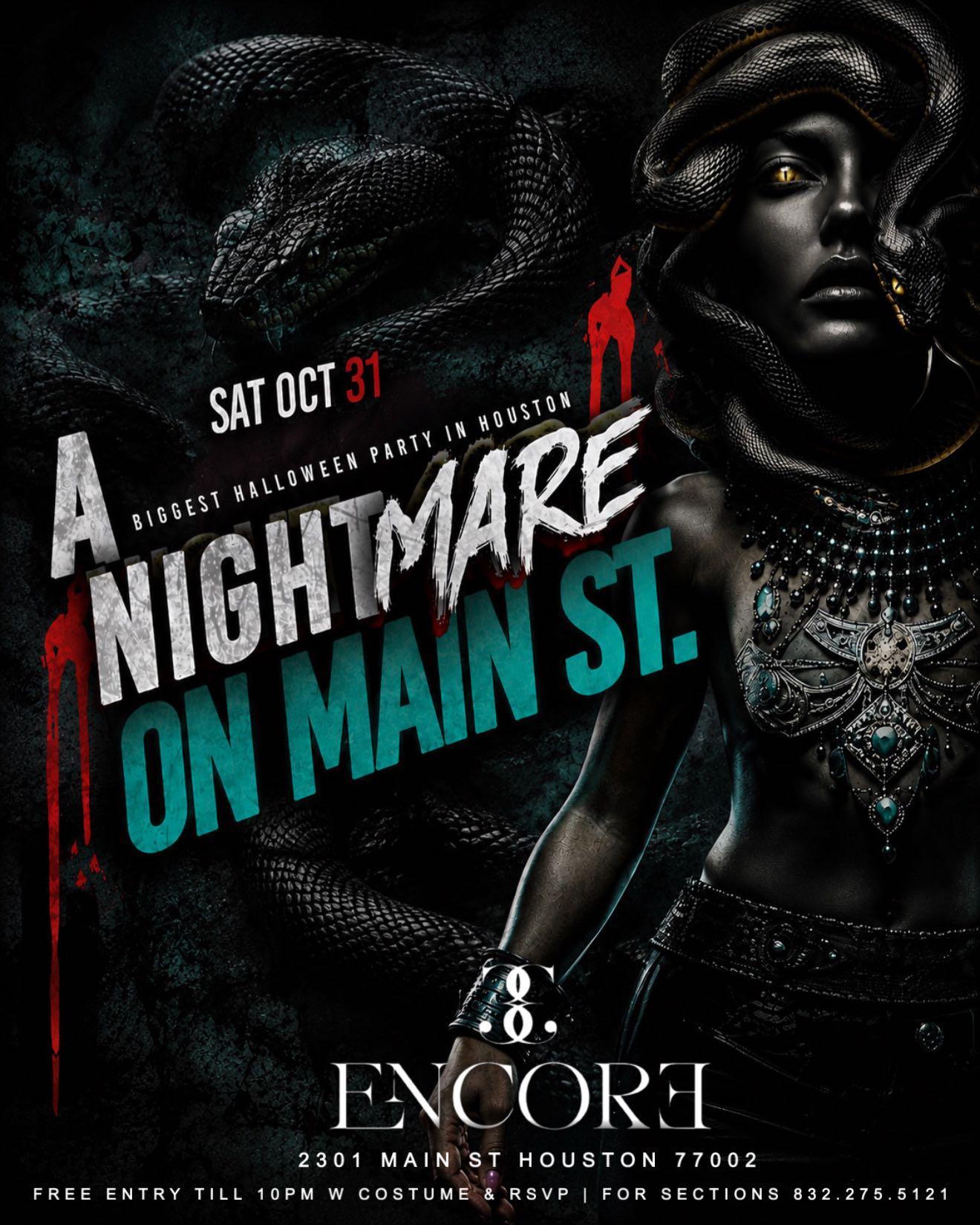 A Nightmare on Main Street 🎃👻 flyer